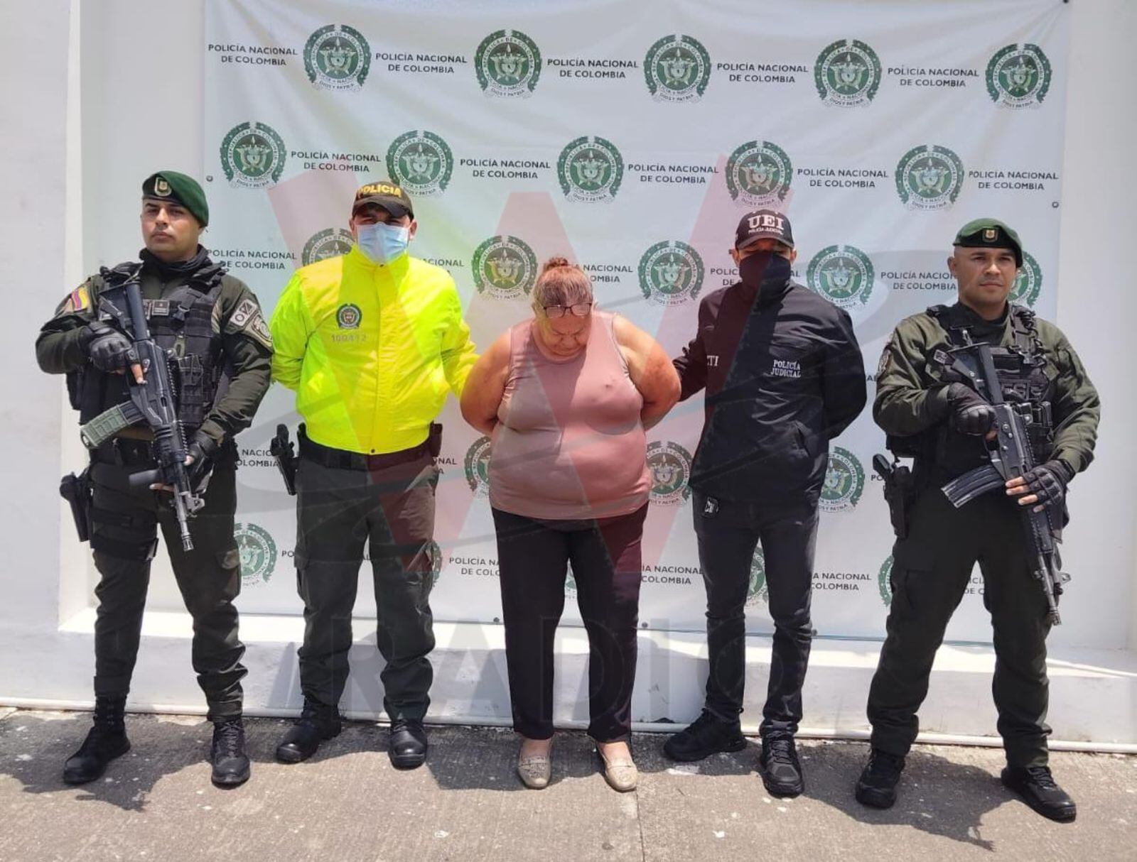 Marleny Lobo Duarte, alias 'Mamá' o 'Mona', mujer señalada de ser la encargada de la logística para la organización del homicidio del veedor Jaime Vásquez.