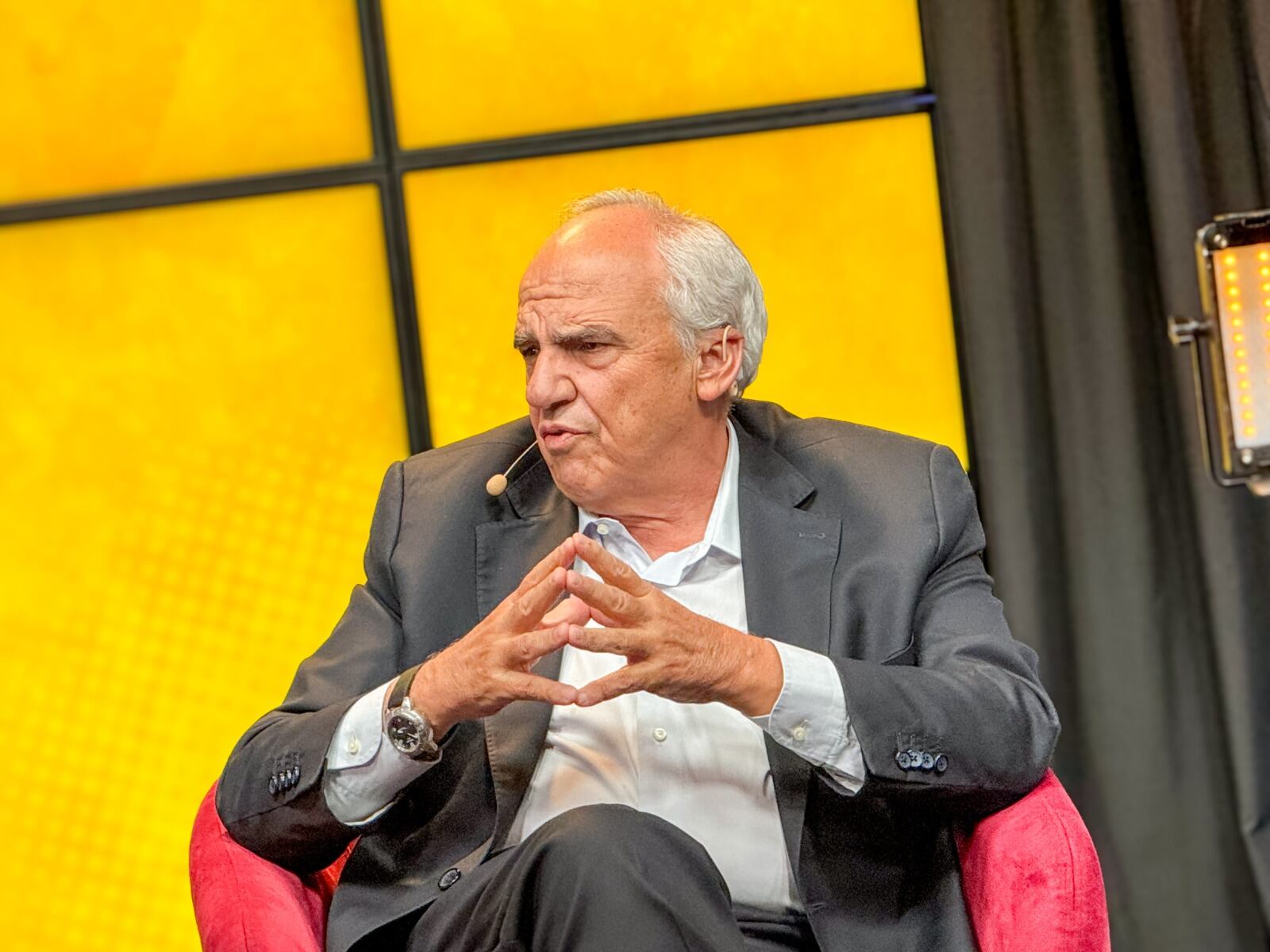 Ernesto Samper, expresidente de Colombia. Foto: W Radio.