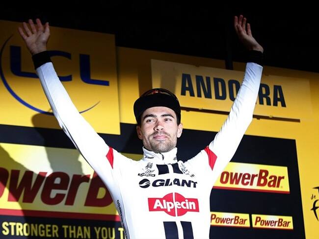 El holandés Tom Dumoulin (Giant) . Foto: Agencia EFE