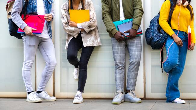 Imagen de referencia de estudiantes. Foto: Getty Images.