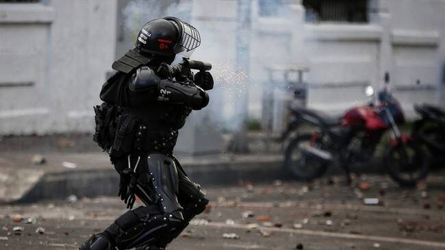 Fallo contra el Esmad por encubrir en muerte de manifestante. Foto: Referencia Colprensa - Álvaro Tavera