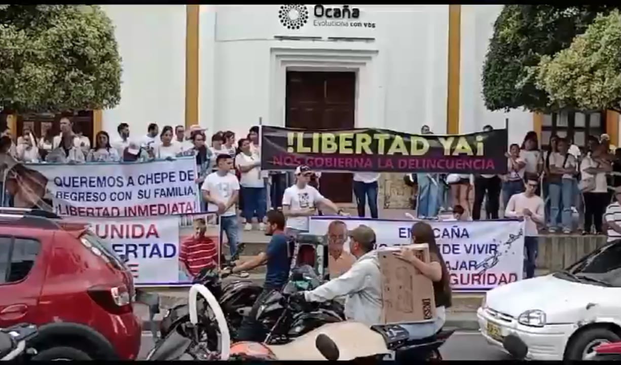 En Ocaña exigen la liberación de comerciante secuestrado