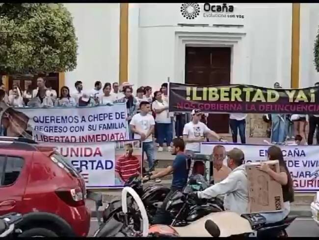 En Ocaña exigen la liberación de comerciante secuestrado