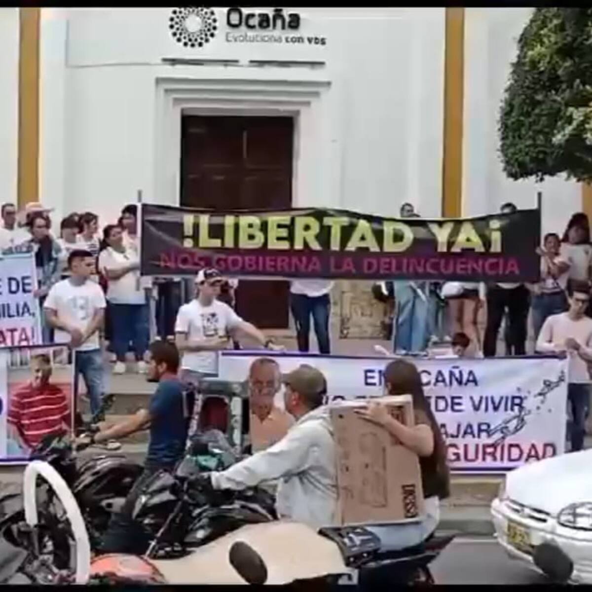 En Ocaña, Norte de Santander marcharon para exigir liberación de comerciante secuestrado