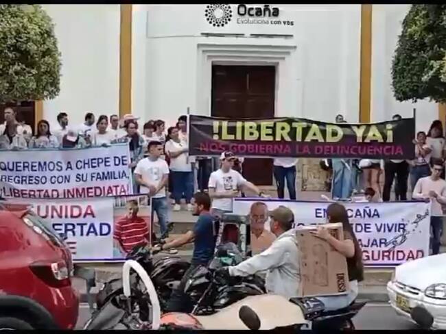 En Ocaña exigen la liberación de comerciante secuestrado