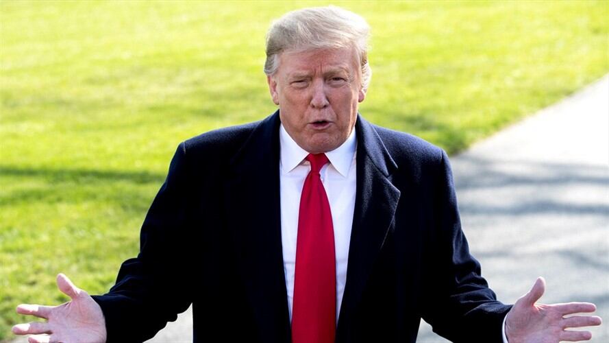 Trump ordena congelar todos los activos del gobierno venezolano en EEUU. Foto: Agencia EFE