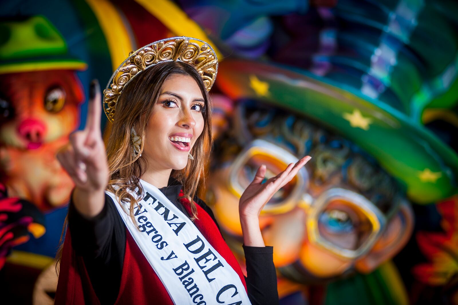 BOGOTÁ, 19 de diciembre de 2021.- Susana Villota Melo, embajadora del Carnaval de Negros y Blancos 2022, ha sido la encargada de presentar durante el mes de diciembre la programación que trae esta festividad en su próxima edición 2022. (Colprensa).