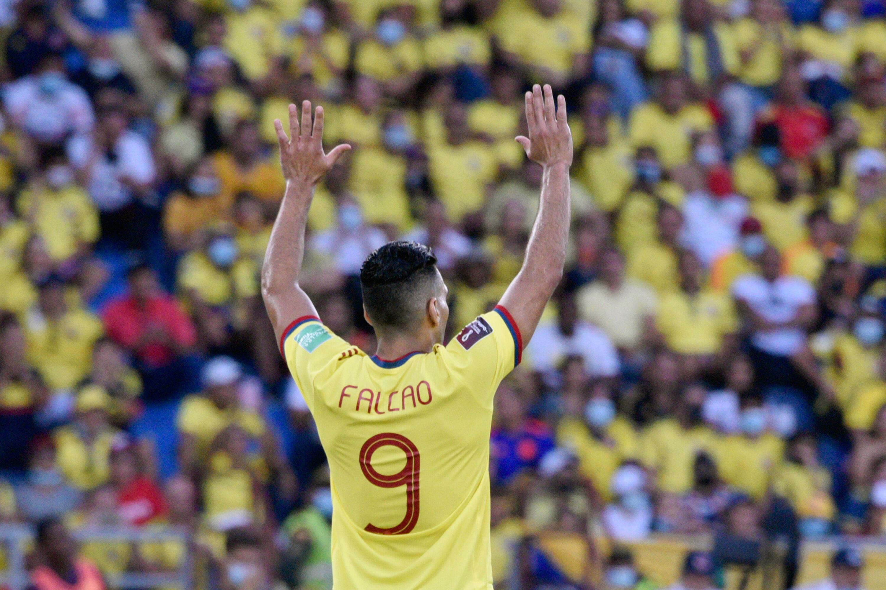 Falcao, goleador histórico de la Selección Colombia con 36 goles. (Photo by Guillermo Legaria/Getty Images)