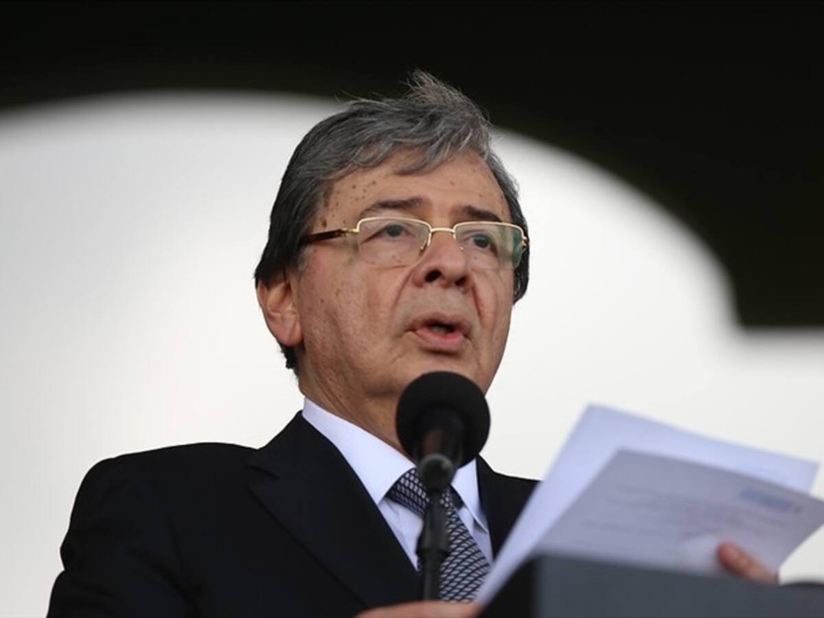 Mindefensa asegura que continuará en su cargo si así lo quiere el presidente Duque