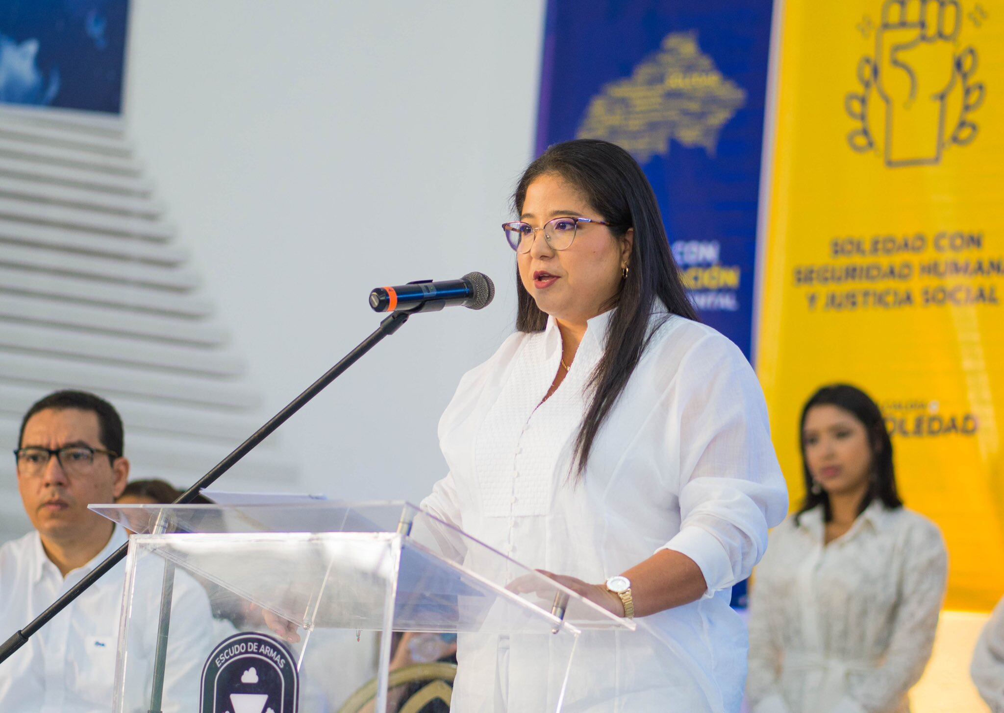 Alcira Sandoval, alcaldesa de Soledad, Atlántico. Foto: Alcaldía de Soledad.