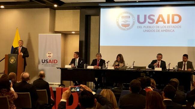 el director general de la Agencia de Estados Unidos para el Desarrollo Internacional USAID, Mark Green, anunció US$160 millones para la sustitución de cultivos ilícitos. Foto: La W