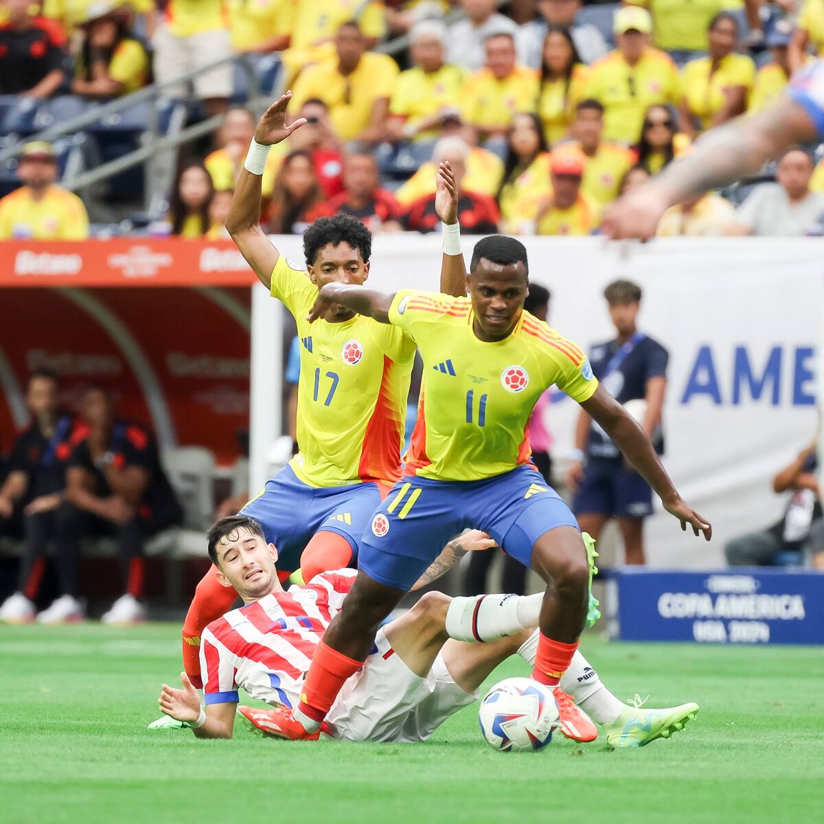 En fotos: así se vivió el debut con victoria de Colombia en Copa América ante Paraguay