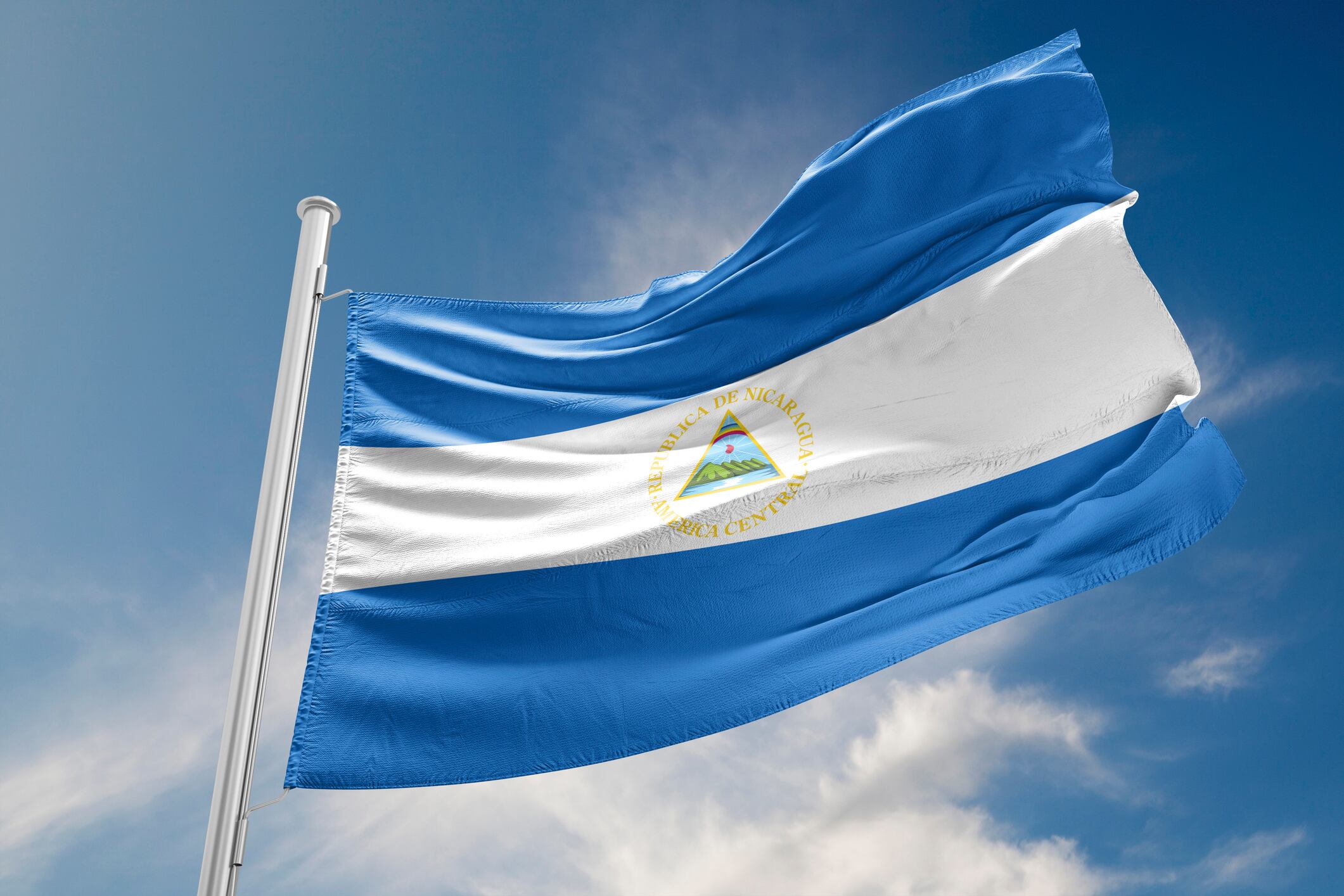 Bandera de Nicaragua. I Foto: Getty Images.