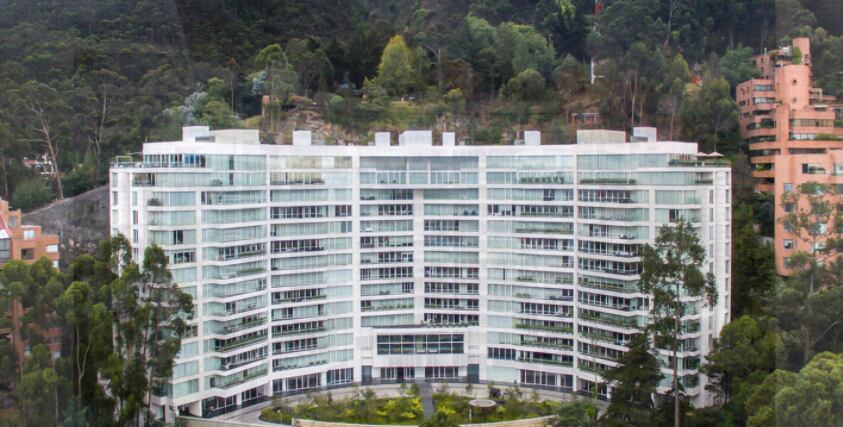 Edificio Peñas Blancas en Bogota. Foto/Cortesía.