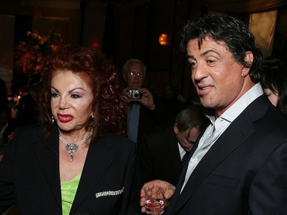 Murió la mamá de Sylvester Stallone, precursora de la rumpología