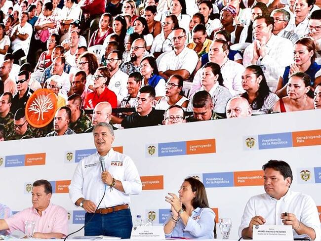 El pronunciamiento lo hizo desde Florencia, Caquetá. Foto: María Kamila Correa