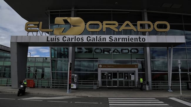 Aeropuerto El Dorado, Bogotá. Foto: Colprensa