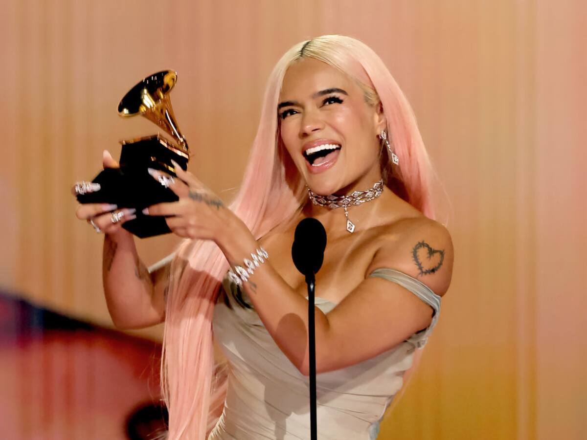 Karol G ganó su primer Grammy a mejor álbum de música urbana por ‘Mañana será bonito’