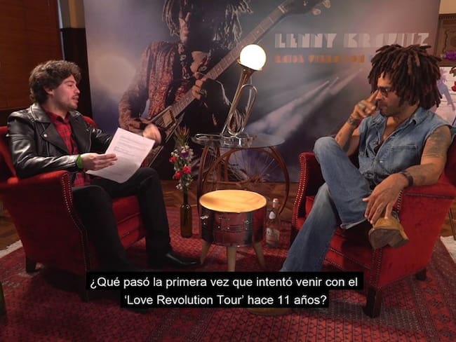 Vea la entrevista exclusiva de Lenny Kravitz para la W Radio. Foto: W Radio