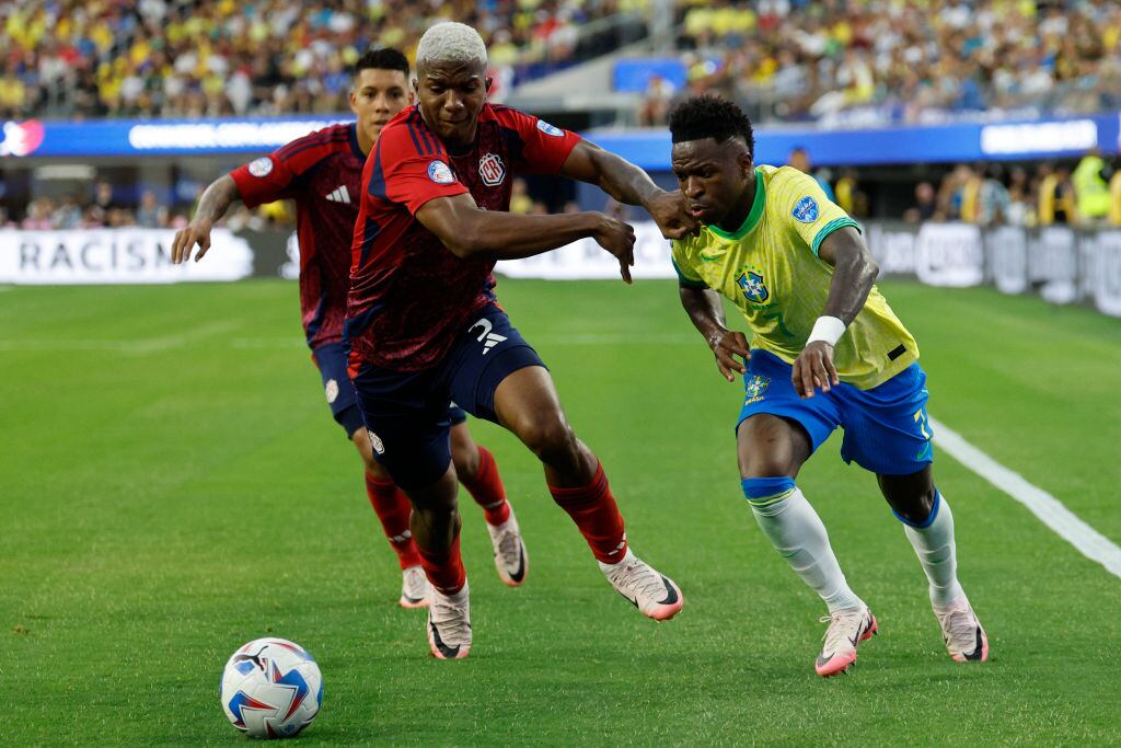 Brasil vs. Costa Rica, Conmebol Copa América 2024 Estados Unidos. Foto: Kevork Djansezian/Getty Images