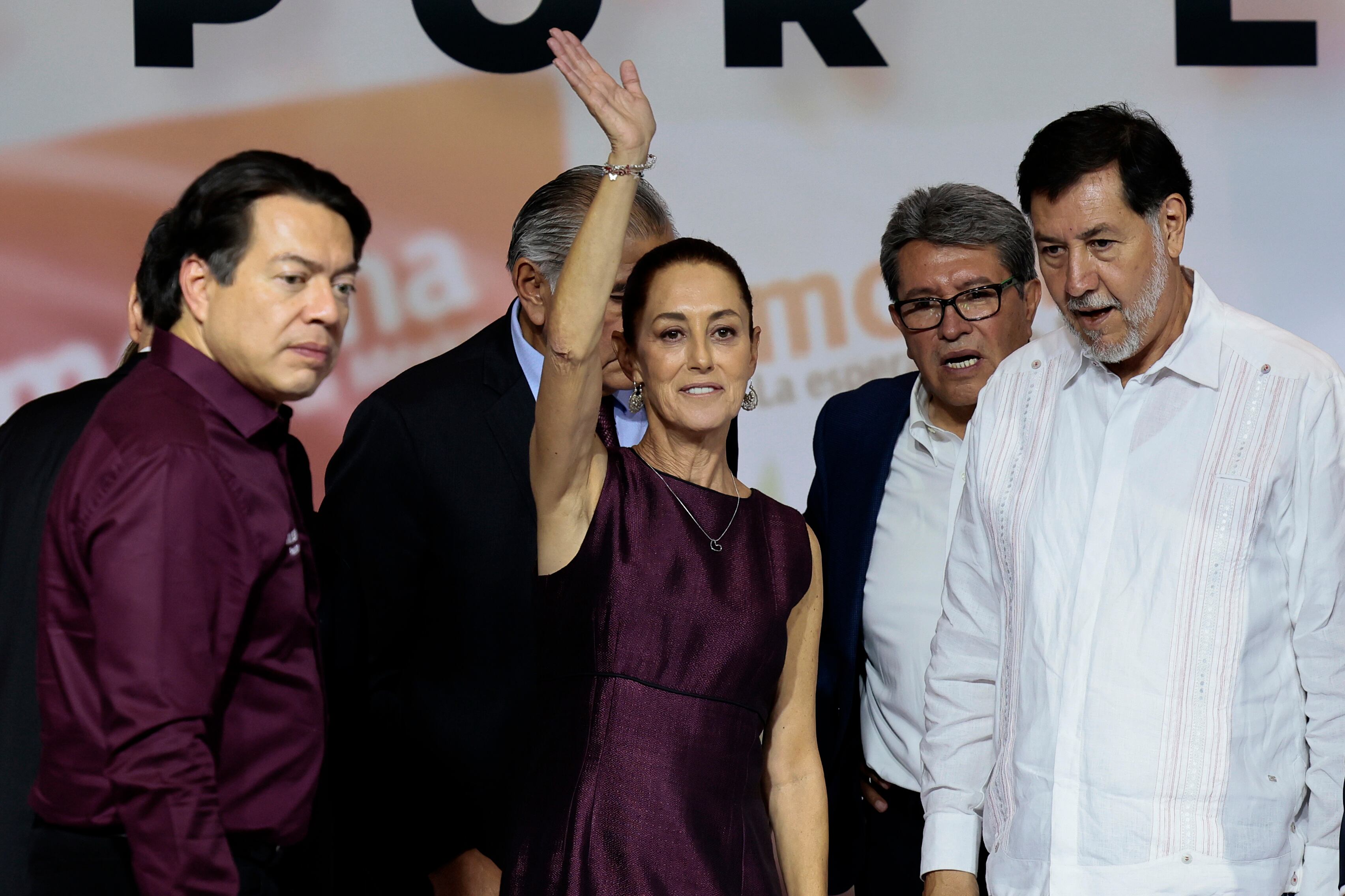 Claudia Sheinbaum (c) EFE/José Méndez