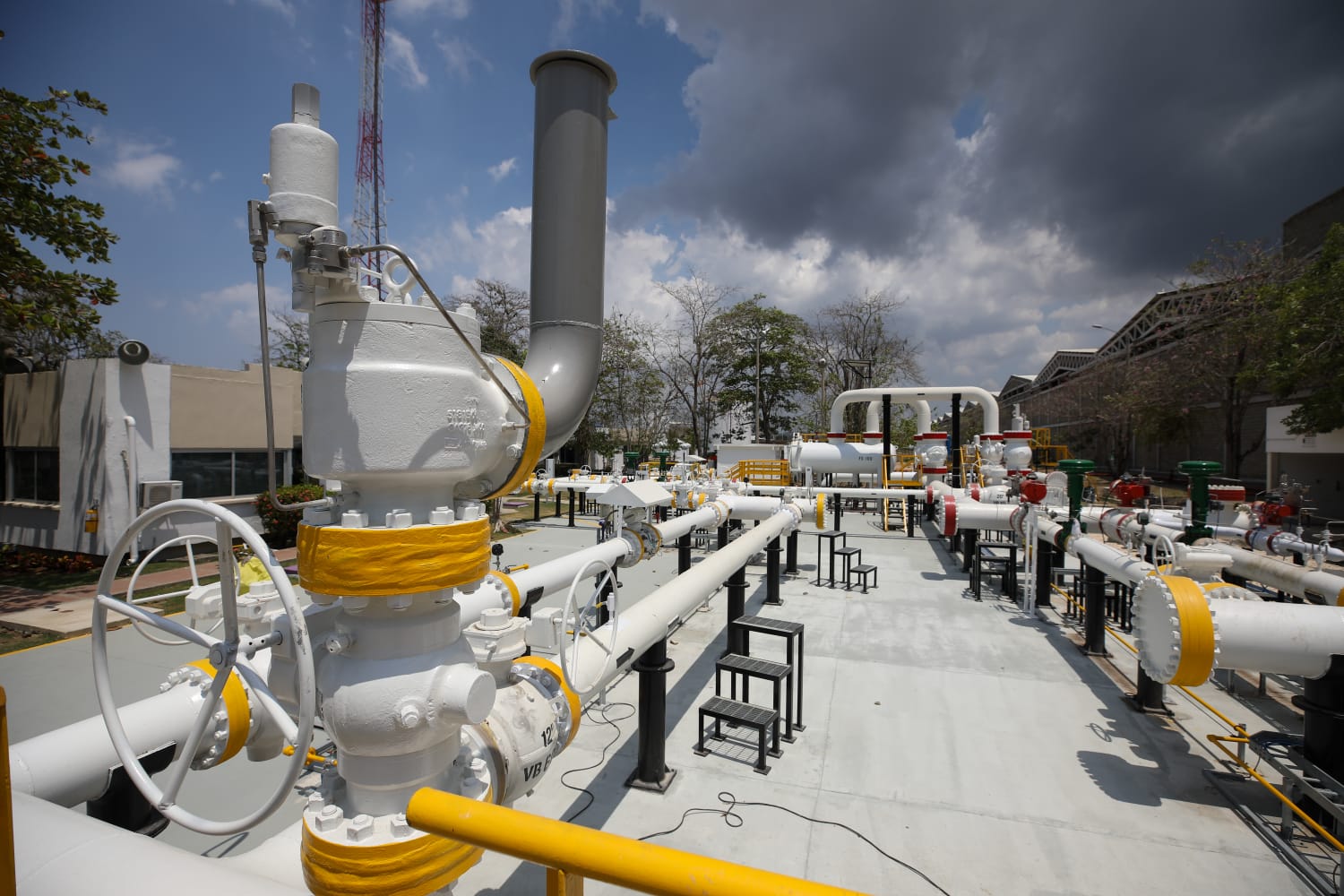 Piloto de producción de hidrógeno verde. Foto: MinMinas