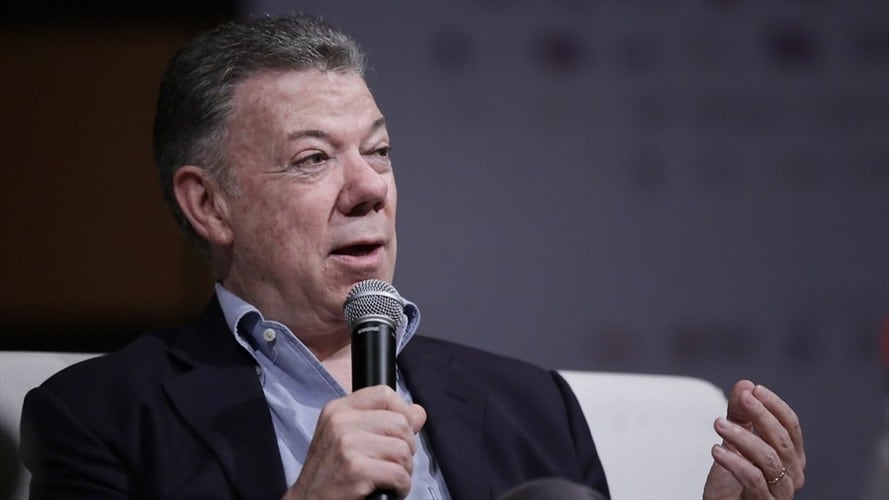 El CNE consideró que en los hechos objeto de la indagación preliminar, Juan Manuel Santos “no actuó en calidad de presidente, sino de candidato”. Foto: Colprensa
