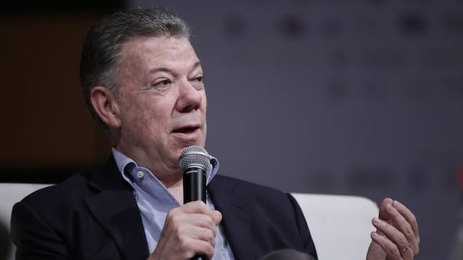 El CNE consideró que en los hechos objeto de la indagación preliminar, Juan Manuel Santos “no actuó en calidad de presidente, sino de candidato”. Foto: Colprensa