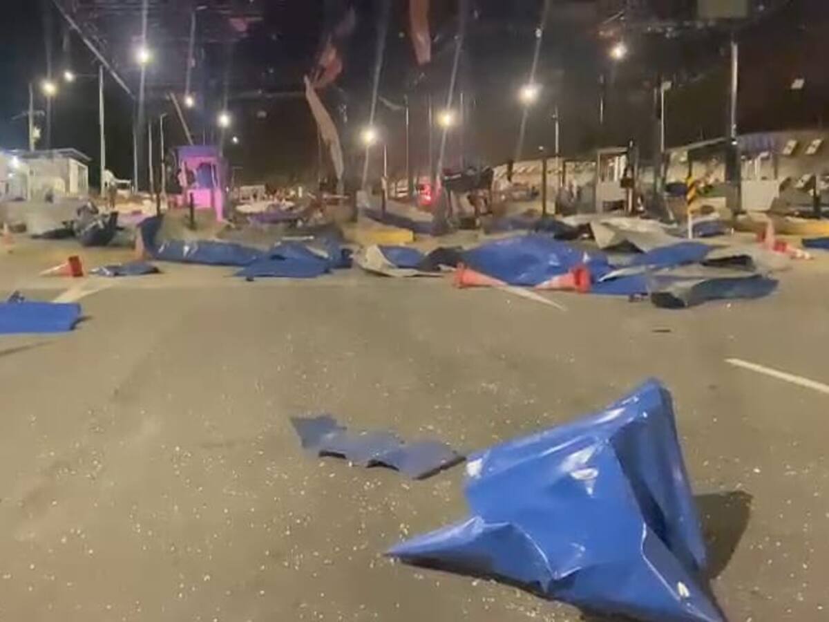 ELN activó motocicleta con explosivos en el peaje Pamplonita, Norte de Santander