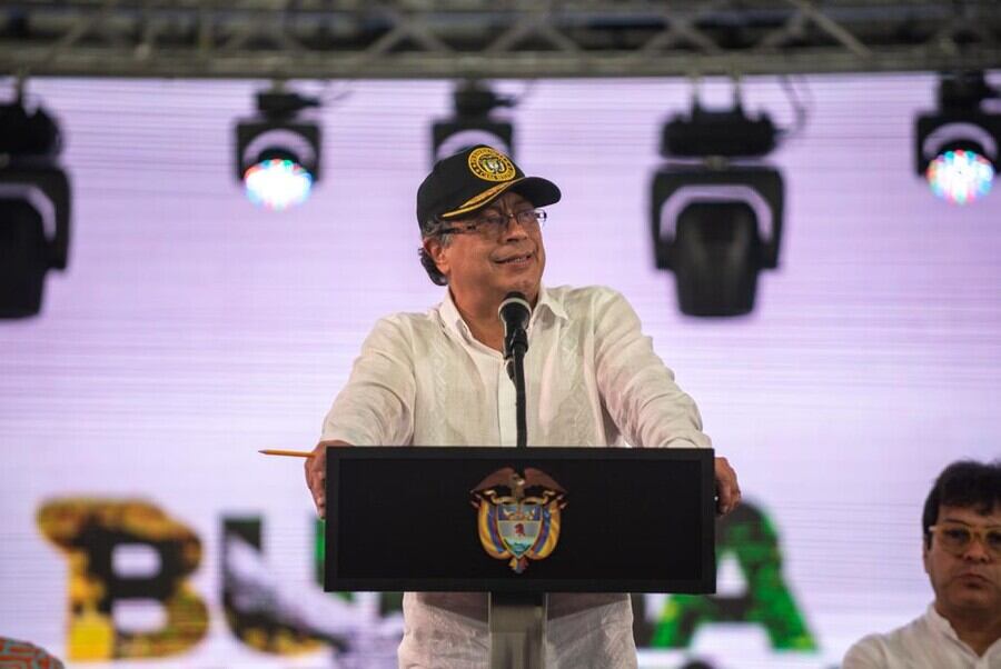 Presidente de Colombia, Gustavo Petro. Foto: Colprensa.