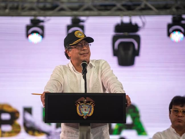 Presidente de Colombia, Gustavo Petro. Foto: Colprensa.