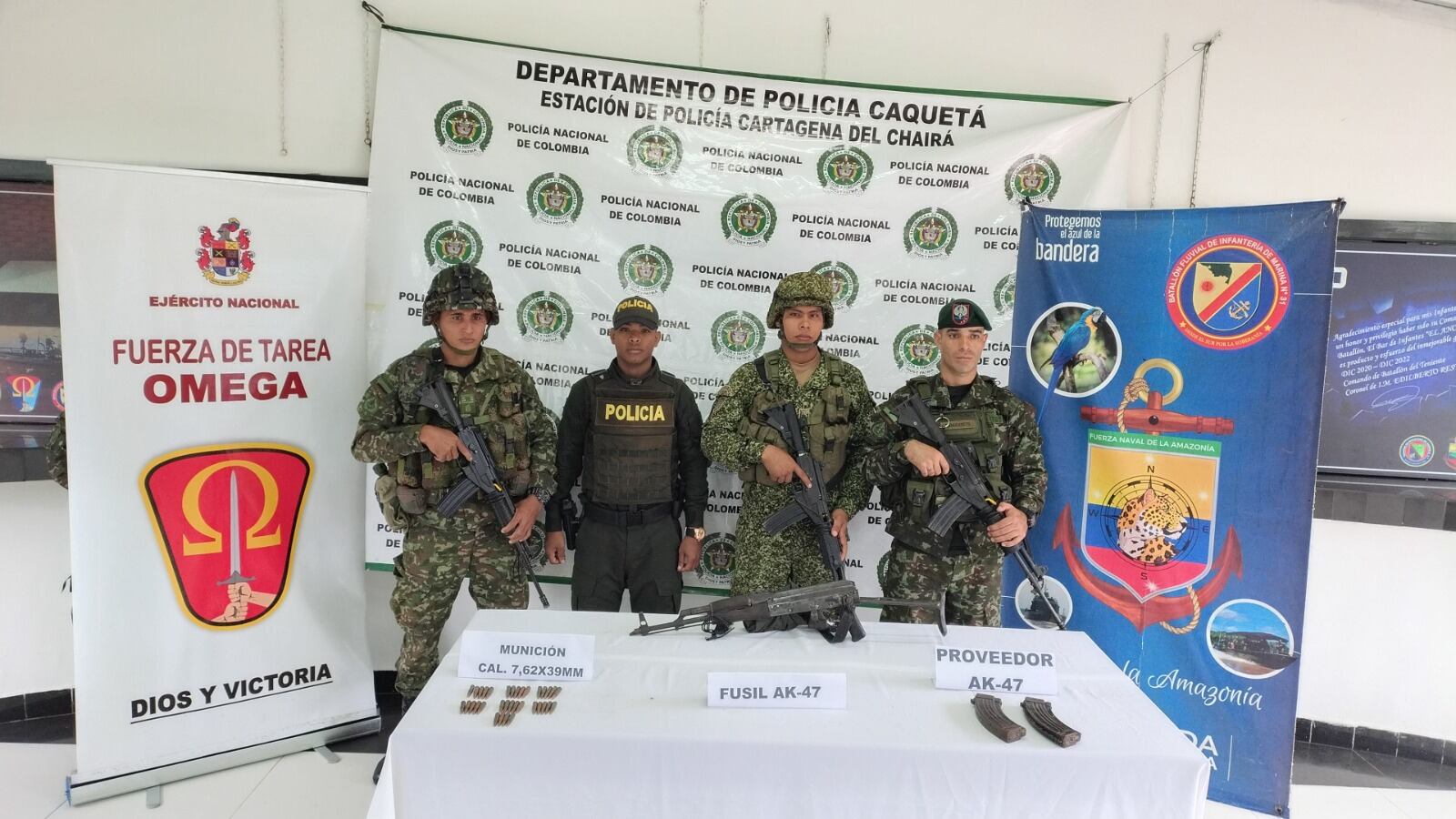 Foto: Fuerzas Militares