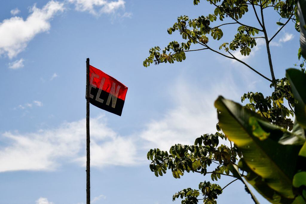 Bandera del ELN / imagen de referencia. Foto: Getty Images
