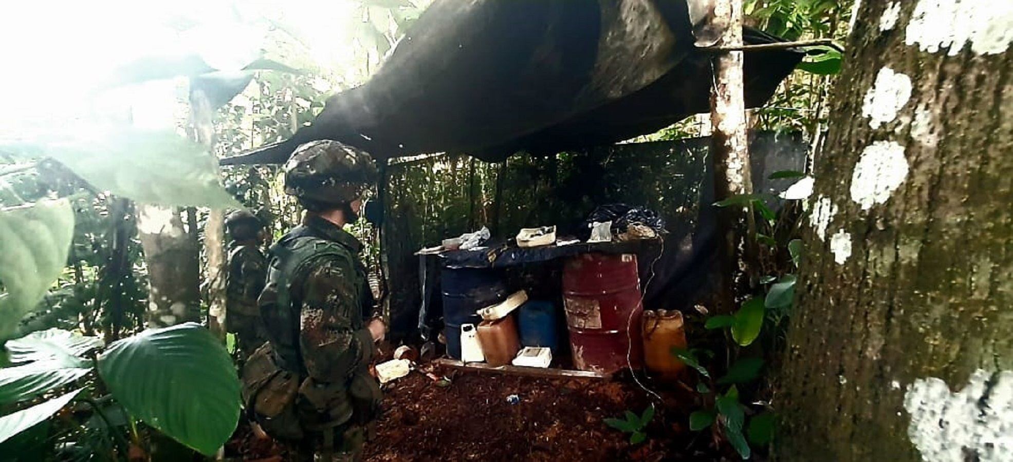 Ejército Nacional ubicó un depósito ilegal para elaboración de artefactos explosivos- Colprensa 