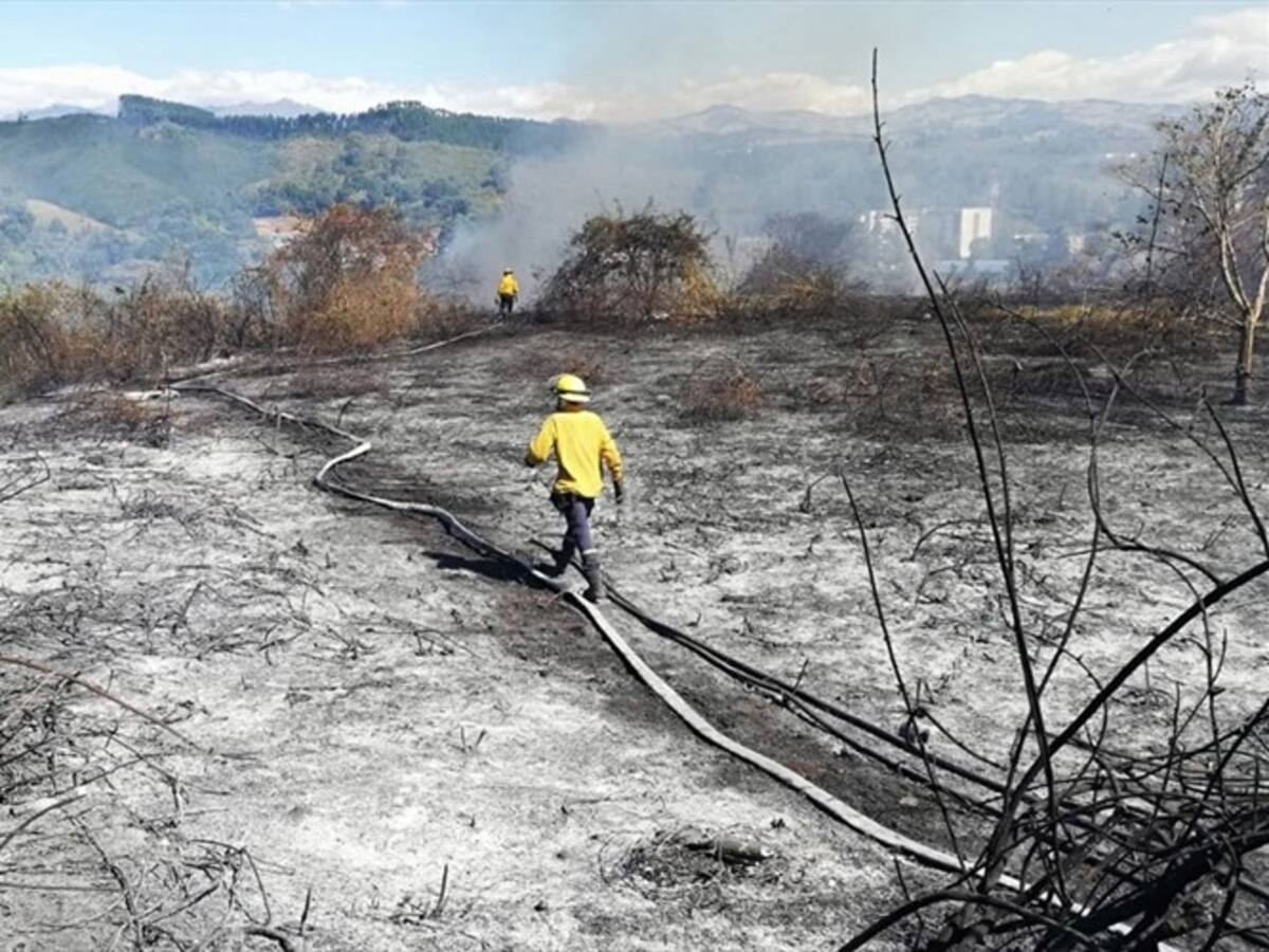 Emergencias por incendios en varios sectores de Popayán