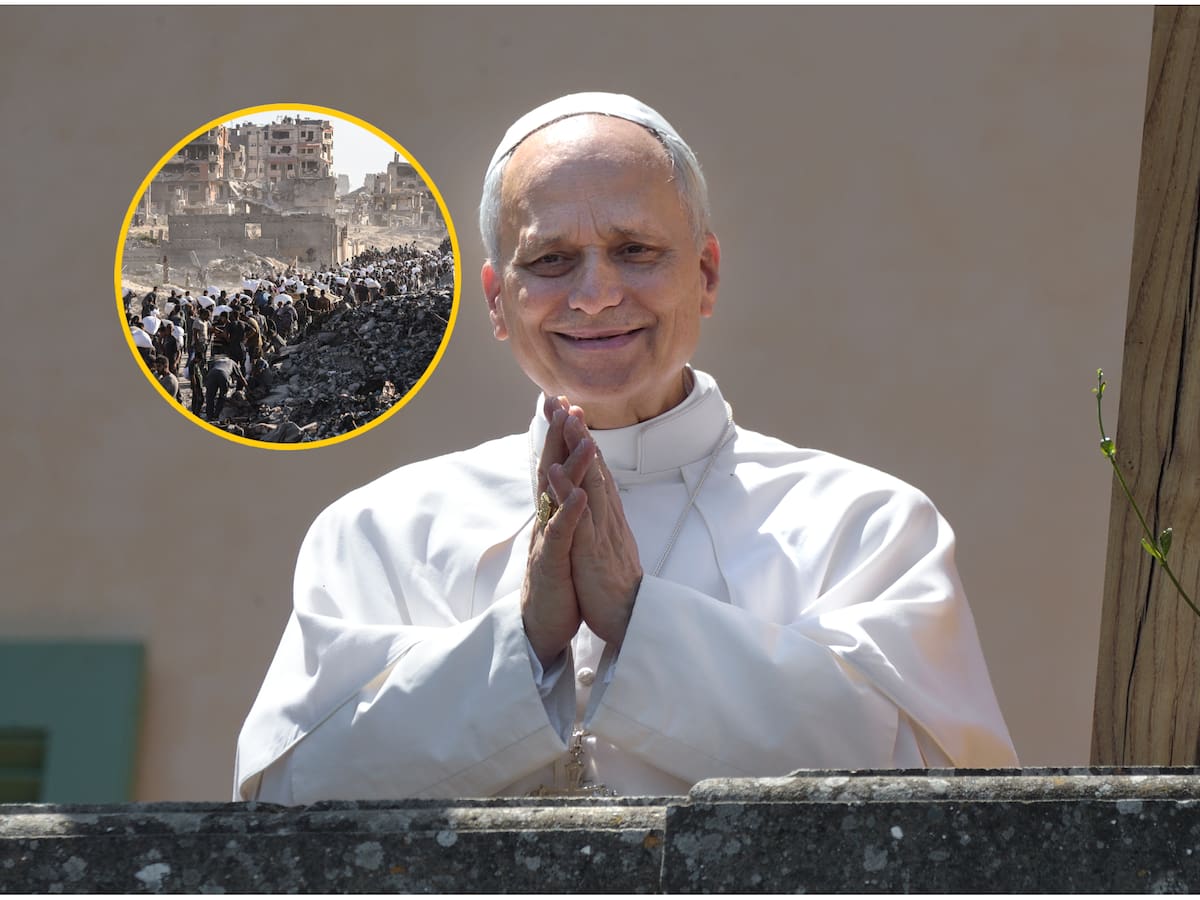 Papa León XIV expresó solidaridad a población de Gaza, obligados por la fuerza a dejar su tierra