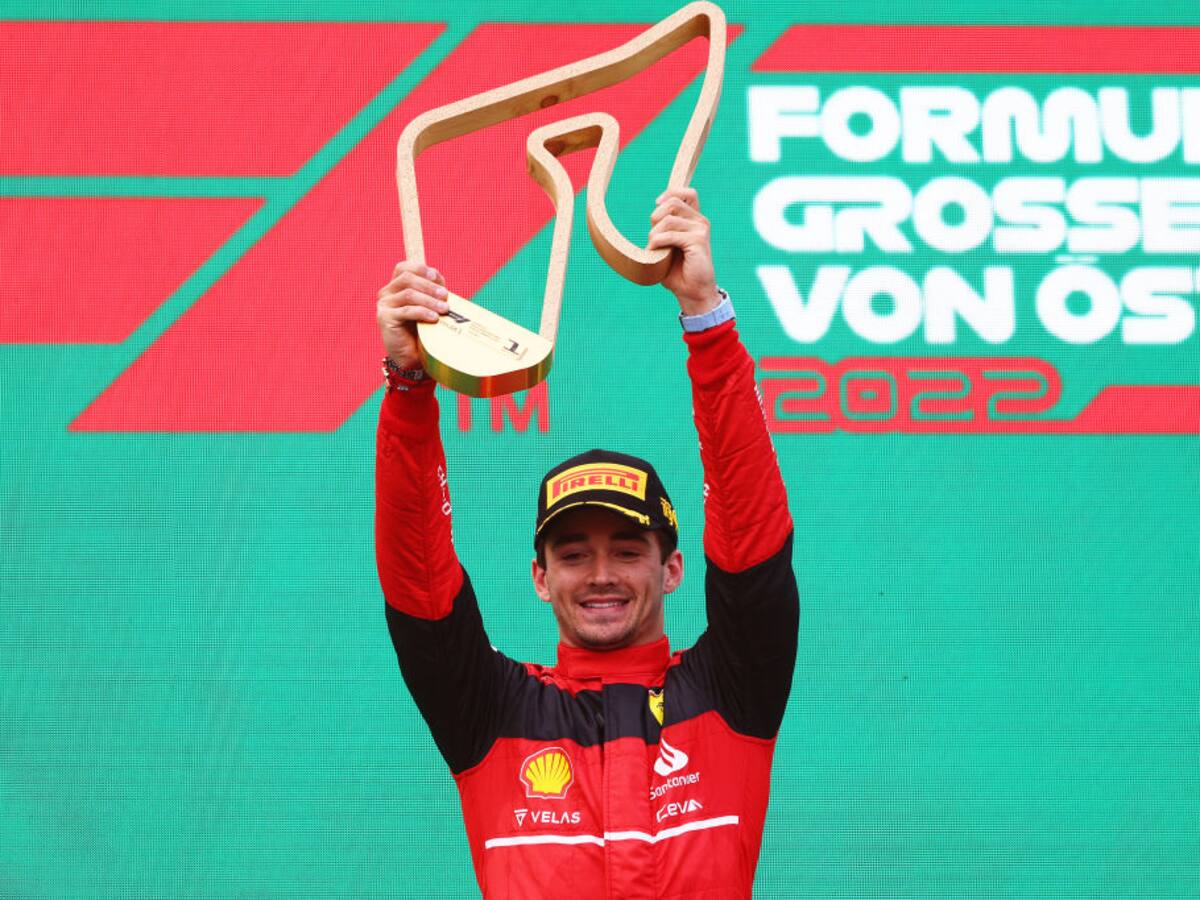 Victoria de Charles Leclerc en el Gran Premio de Austria, casa de Red Bull