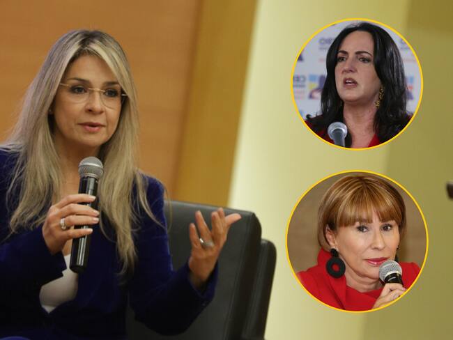 Vicky Dávila, Maria Fernanda Cabal y Alicia Arango. Fotos: Colprensa