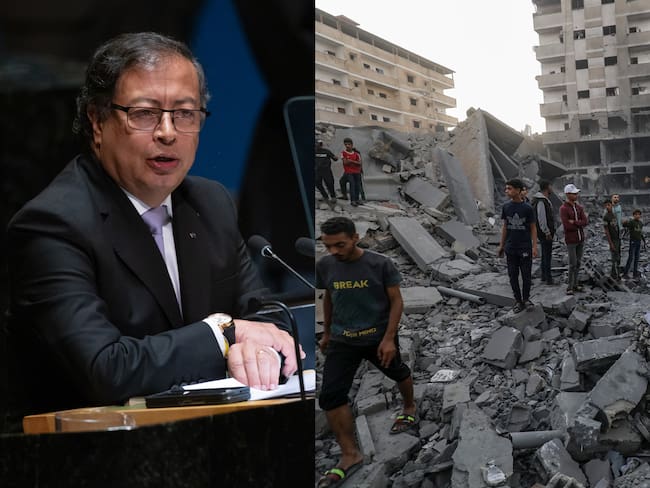 Gustavo Petro y Franja de Gaza | Fotos: GettyImages