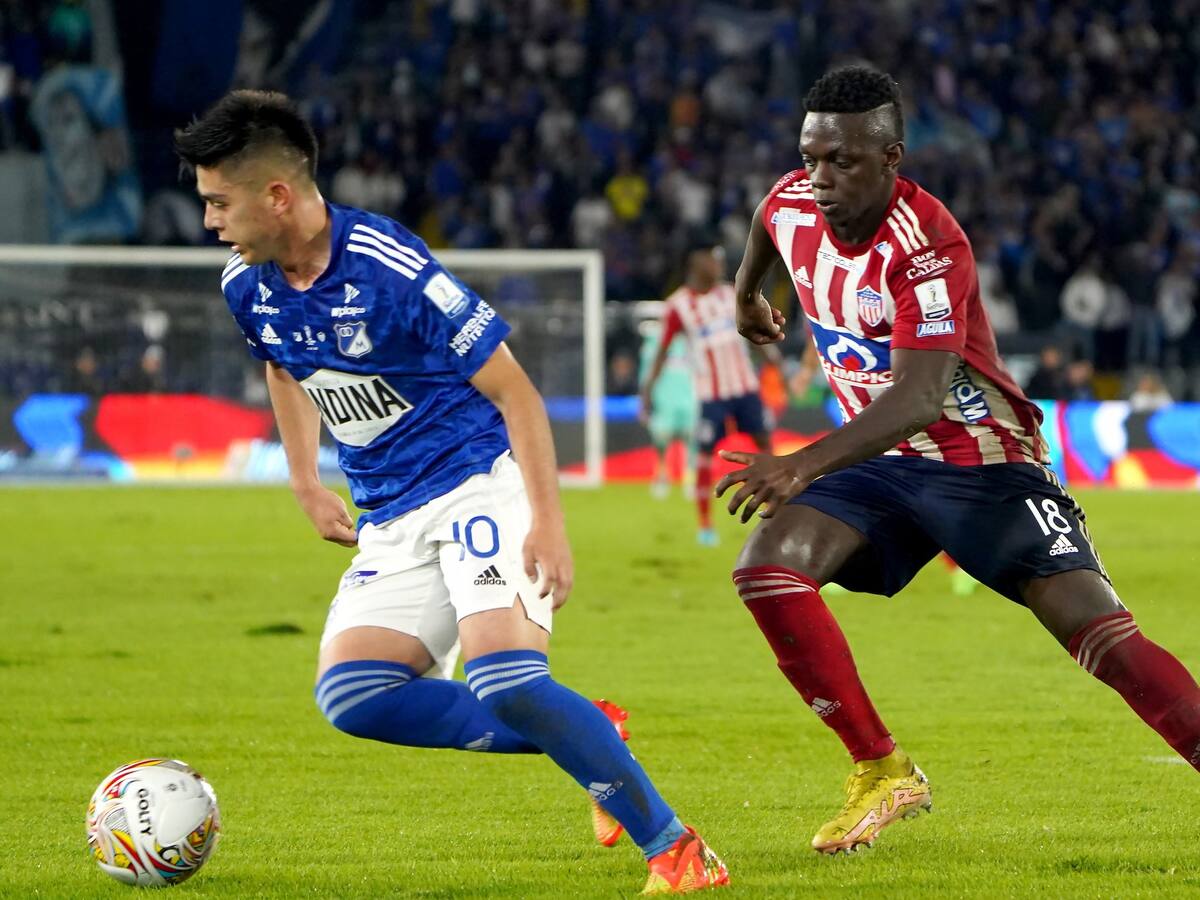 Historial entre Millonarios y Junior en eliminatorias luego de la final de Copa