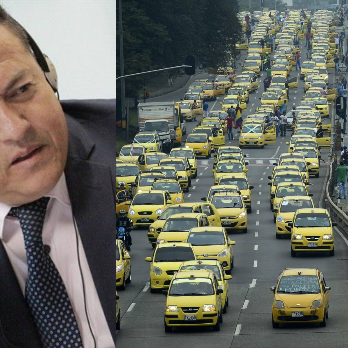 “Crisis que vive el gremio de los taxistas no tiene antecedentes en Colombia”: Hugo Ospina