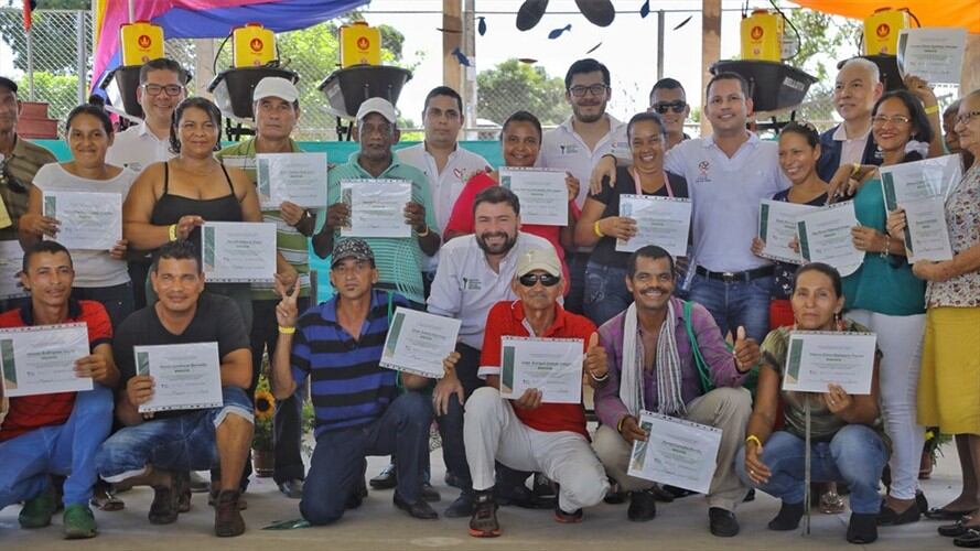 “La Agencia de Tierras llegó a Costilla (Cesar) para proteger nuestra sabana y la Ciénaga del Sahaya”. Foto: #AliadosW