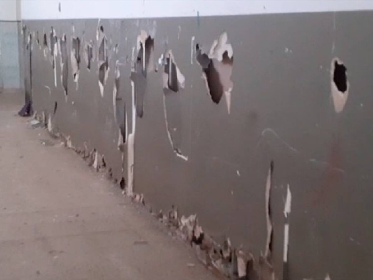 Repararán colegio que está en precarias condiciones en Girón