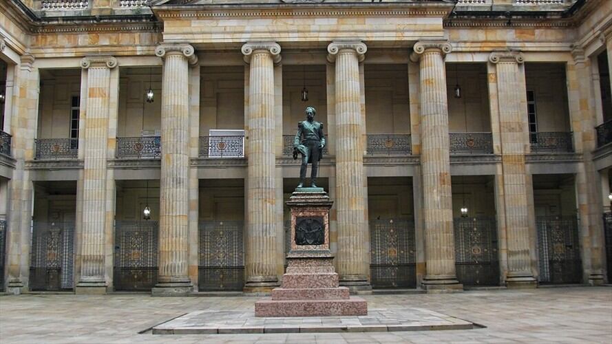 El retiro de la Reforma Tributaria anunciado por el presidente Iván Duque fue celebrado por la mayoría de fuerzas políticas. Foto: Colprensa / ÁLVARO TAVERA