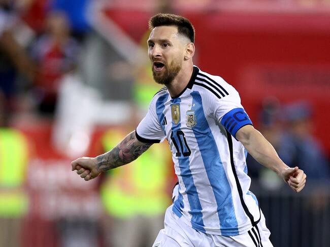Lionel Messi. (Photo by Elsa/Getty Images)