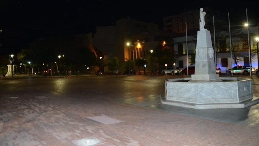 Cierre total de Santa Marta durante el fin de semana . Foto: Cortesía de Santa Marta al Día a Gennys Álvarez