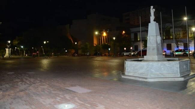 Cierre total de Santa Marta durante el fin de semana . Foto: Cortesía de Santa Marta al Día a Gennys Álvarez