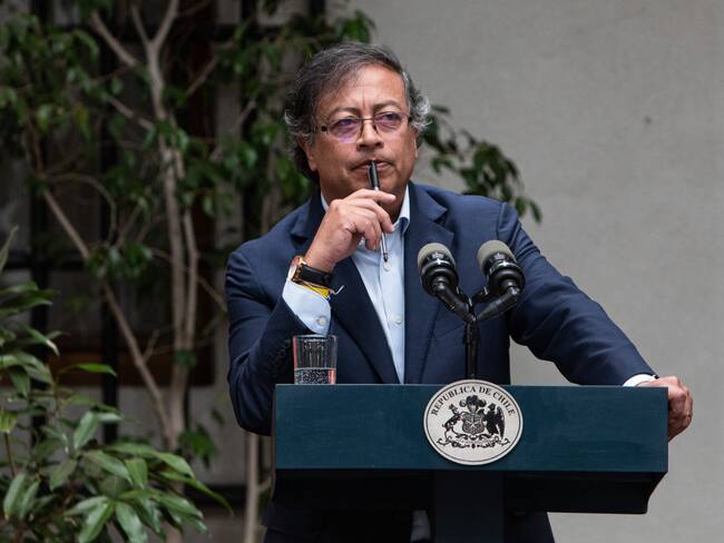 Gustavo Petro. Foto: Lucas Aguayo Araos / Anadolu Agency via Getty Images.