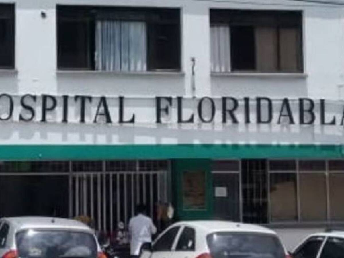 "Héroes con bata, pero sin plata": nueva protesta en el hospital de Floridablanca