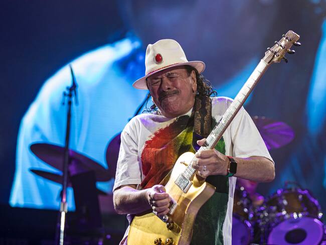 Carlos Santana. Foto: Daniel Knighton/Getty Images.